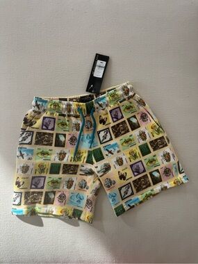 Milla by Camilla Love Lisbon Colorful Stamp-Print Boys' Swim Shorts